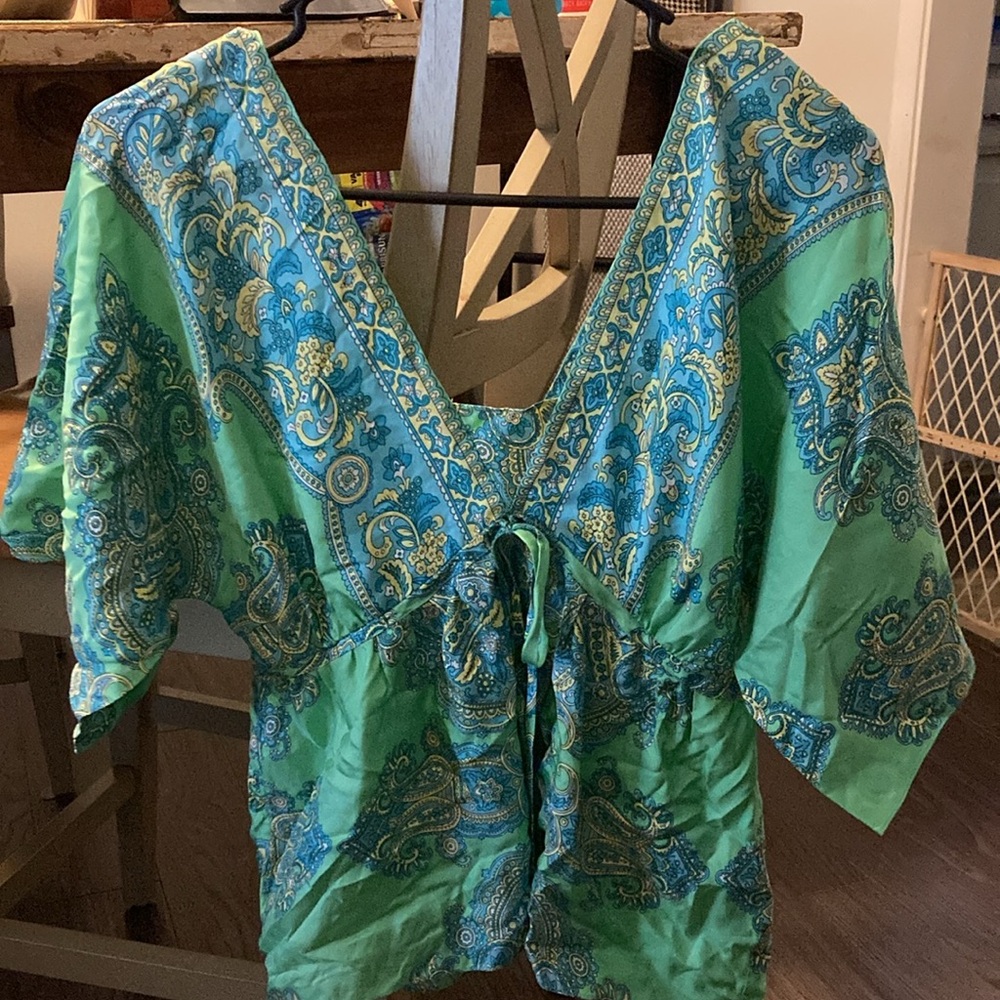 Small and green and blue